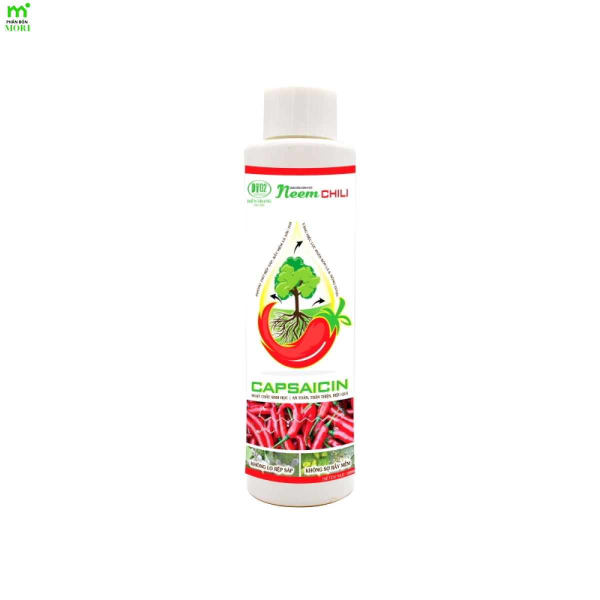 Neem Chili - Chất bám dính sinh học trừ sâu rầy bọ trĩ