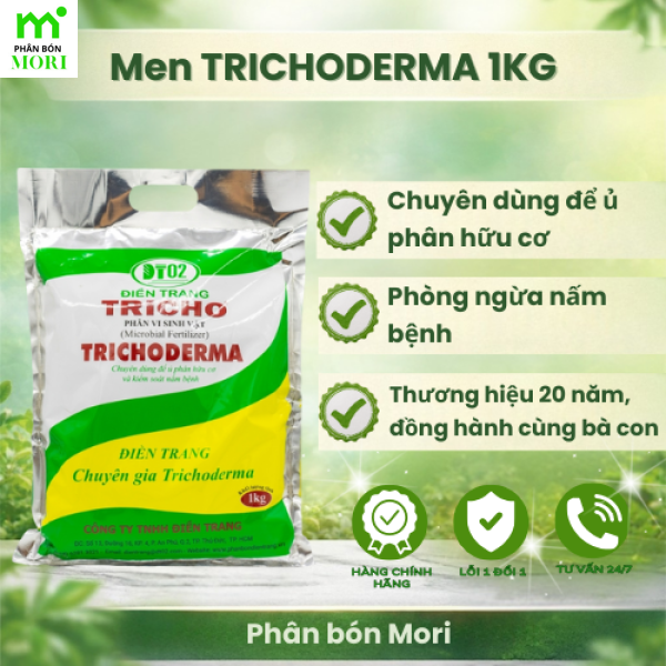 Men trichoderma Điền Trang 1kg