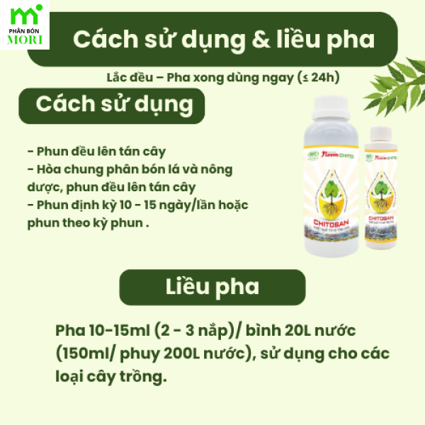 Bám dính Neem chito 500ml