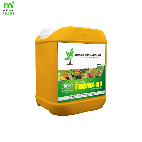 Can siêu dưỡngTRIMIX-DT CAQ 5L tốt lá dày nụ lớn trái